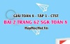 Giải bài 2 trang 62 Toán 8 Tập 1 SGK Chân trời sáng tạo